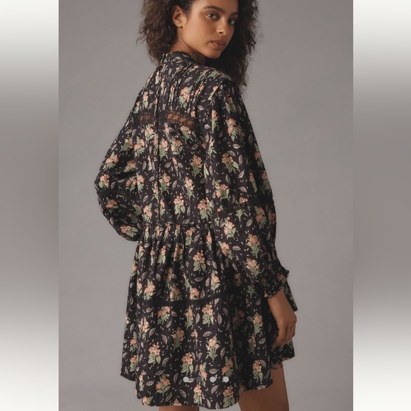 Pilcro mockneck swing mini dress - Picture 2 of 3